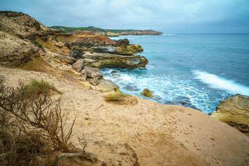 coast at great ocean road, victoria, australia