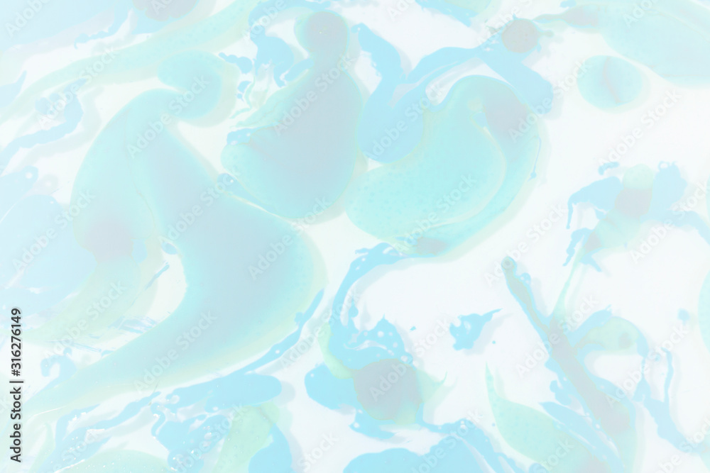 Poster gradient marble pattern in soft color background