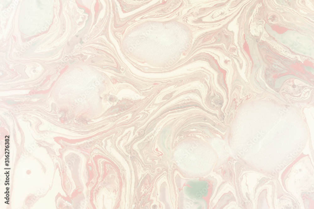 Poster gradient marble pattern in soft color background
