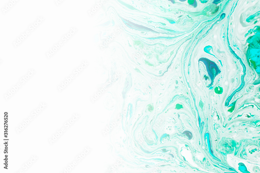 Poster gradient marble pattern in soft color background