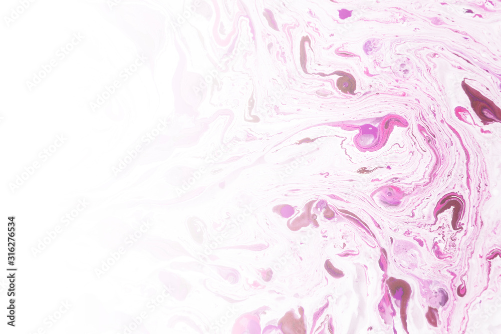 Poster gradient marble pattern in soft color background