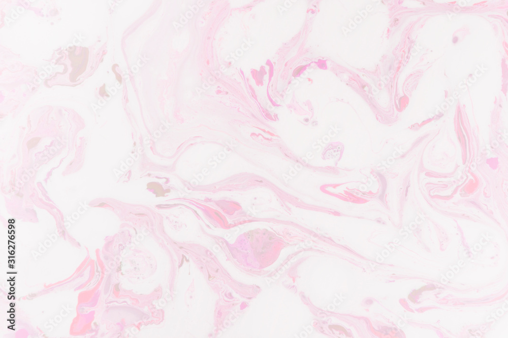 Poster gradient marble pattern in soft color background