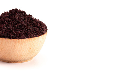 Bowl Full of Organic Acai Powder a Superfood