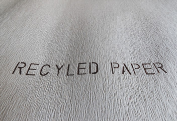 recycled paper 