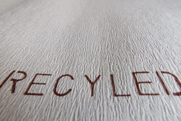 recycled paper 