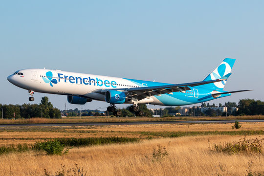French Bee Airbus A330 airplane at Paris Orly