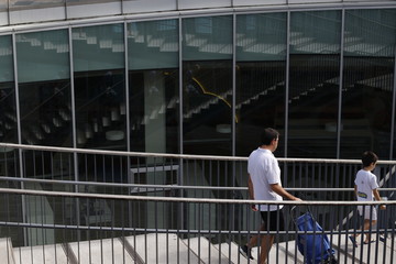 Modern building in Irun, Spain