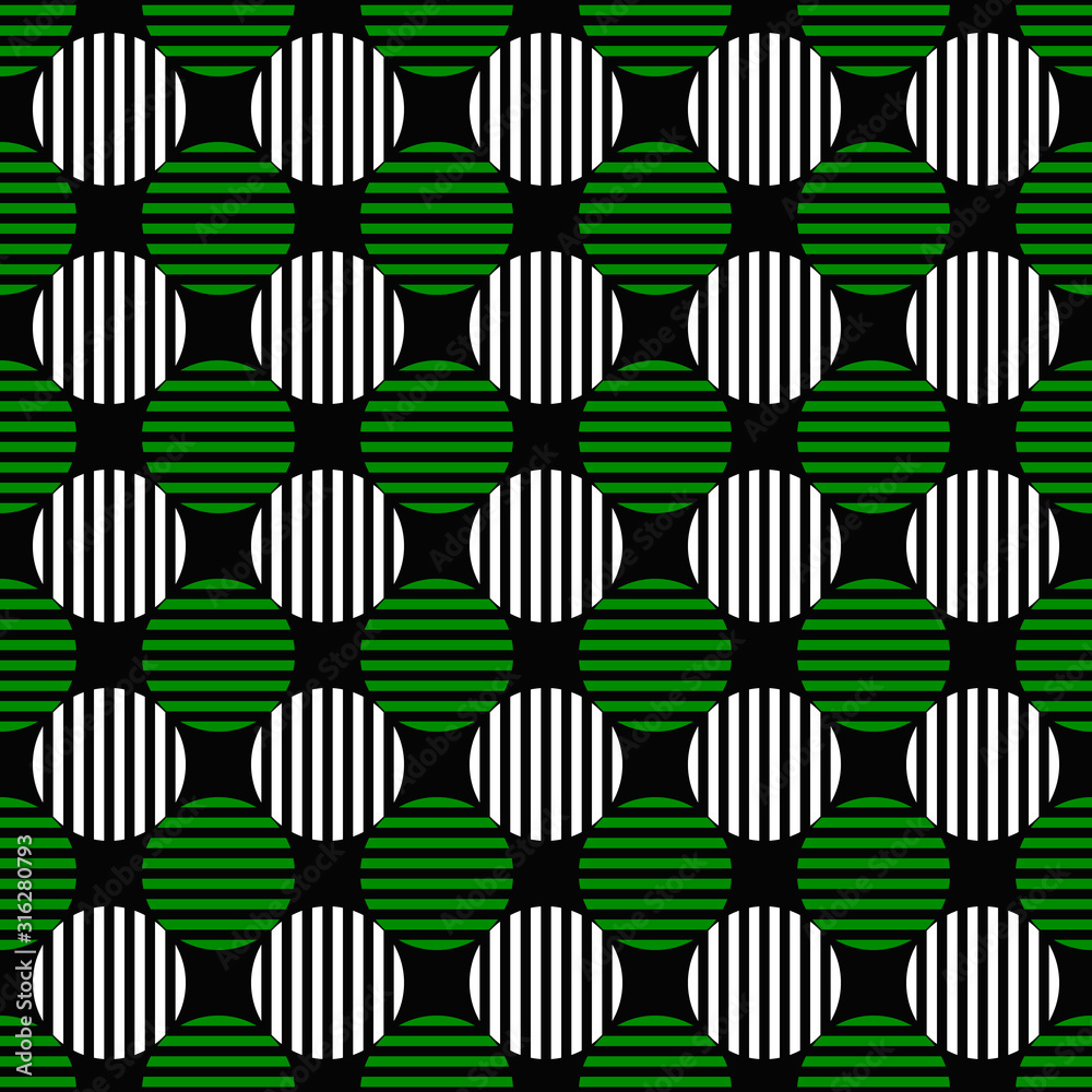 Poster abstract repeating circle pattern background - vector graphic design