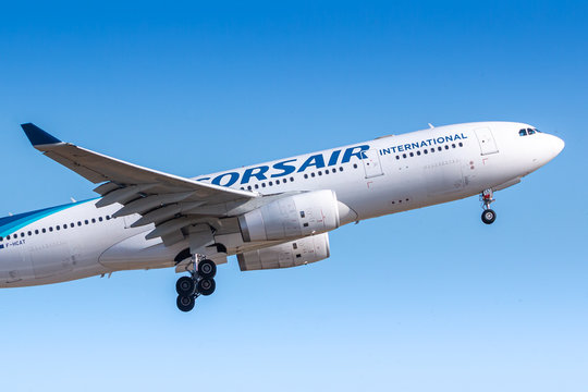 Corsair International Airbus A330 airplane at Paris Orly
