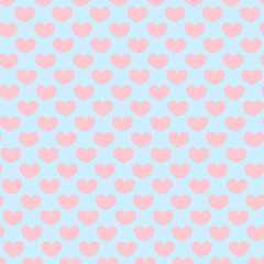 Hearts pattern. Valentine day design. Vector.