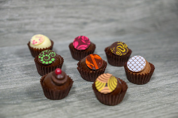 praline di cioccolato, cioccolatini