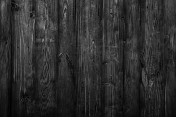 Black stressed wooden boards background texture