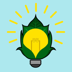 Idea lightbulb concept