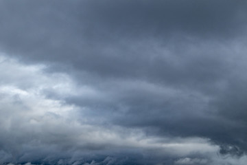 Dramatic sky clouds view texture background 