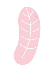 pink leaf foliage botanical nature decoration