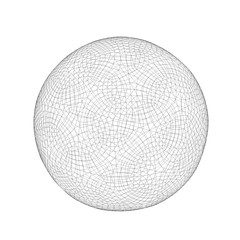 Render lines globe