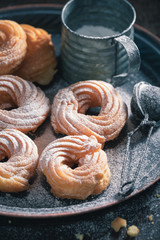 Enjoy your spanish donuts baked at home