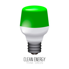 Clean energy illustration