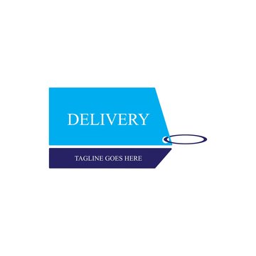 delivery logo vector