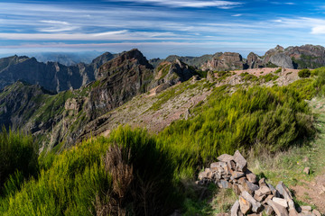 Fototapeta na wymiar Mountains in Madeira , Portugal