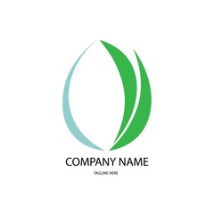 Obraz premium aloevera logo vector