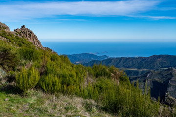 Mountains in Madeira , Portugal