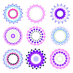 Abstract ornamental circles. Abstract ornamental ellipse. Abstract vector background. Circle background. Decorative pattern. Abstract flower. Flower background. Art wallpaper. mandala background.