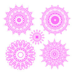 Abstract ornamental circles. Abstract ornamental ellipse. Abstract vector background. Circle background. Decorative pattern. Abstract flower. Flower background. Art wallpaper. mandala background.