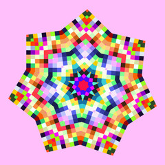 Abstract ornamental circles. Abstract ornamental ellipse. Abstract vector background. Circle background. Decorative pattern. Abstract flower. Flower background. Art wallpaper. mandala background.