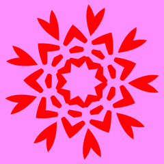 Abstract ornamental circles. Abstract ornamental ellipse. Abstract vector background. Circle background. Decorative pattern. Abstract flower. Flower background. Art wallpaper. mandala background.