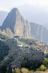 Macchu Picchu from a distant perspective