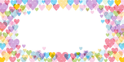 バレンタイン　ハート　行事　背景