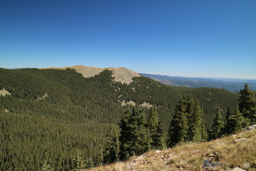 View from Teseque Peak, NM