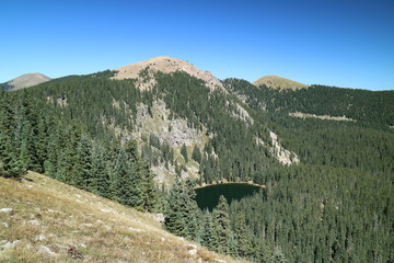 View from Teseque Peak, NM