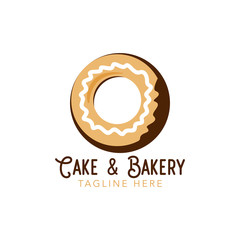 Cake and Bakery Logo Images Stock Vectors