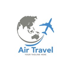 Travel Logo Design Vector Template