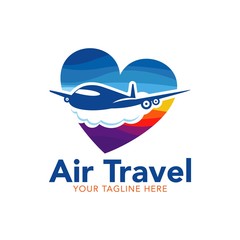 Travel Logo Design Vector Template