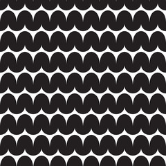 Seamless pattern geometric.Black and white background.Design for background