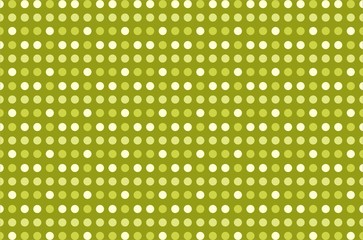 green abstract background with dots