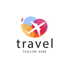 Airlane Travel Logo design