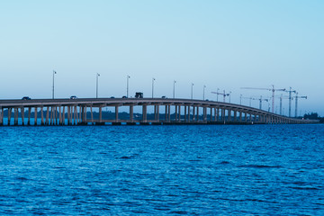 Port Charlotte harbor and Punta Gorda in peace river