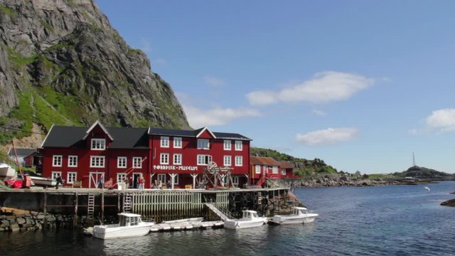 Museum on the Lofoten Islands (Norway)