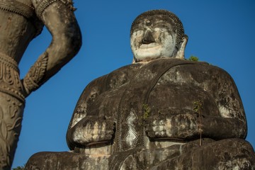 Fototapeta na wymiar Large statues in Thailand ,