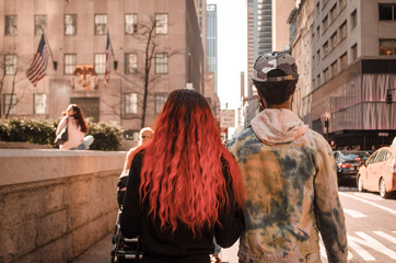 Cool Couple in New York