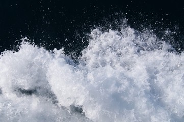 water splash, waterfall close up. Brazil, Iguazú waterfalls