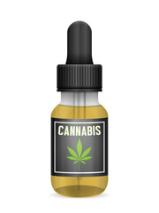 Medicinal cannabis bottle