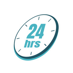 24 hours service logo design vector icon day and night allday services symbol