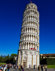 A leaning tower of the Pisa