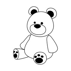 big teddy bear icon