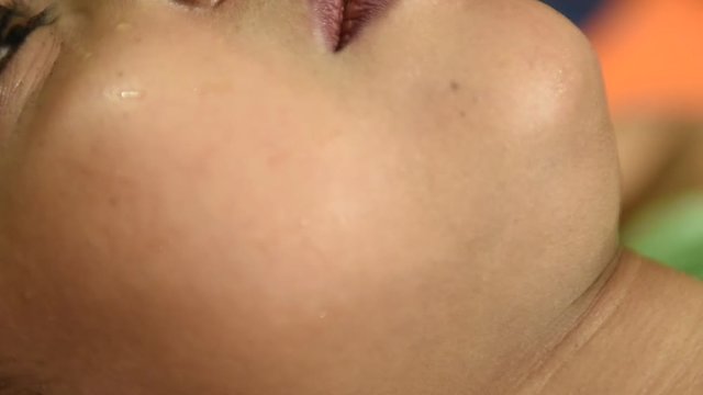 A close up portrait of a beauty young beautiful woman eyes, smiling   woman, beautiful woman girl female face portrait model, The girl's eye.